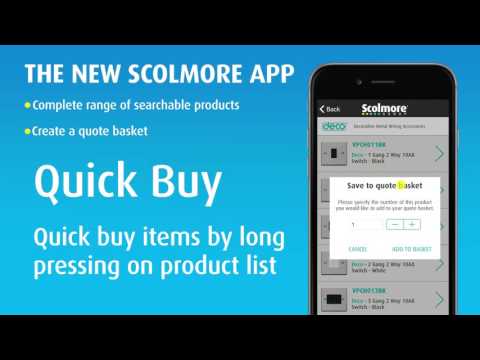 Scolmore Launches New App