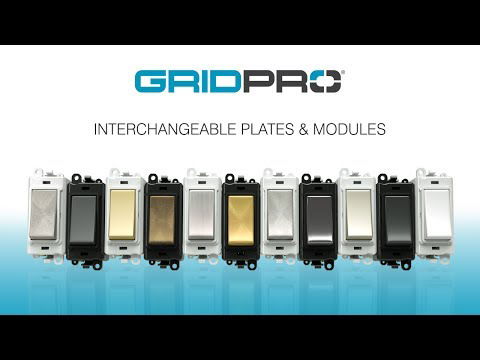 GridPro - Interchangeable Plates & Modules - Scolmore - 2017