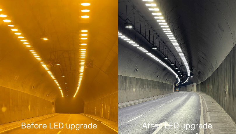 Signify supports Dublin Port Tunnel with a fast route to energy efficiency