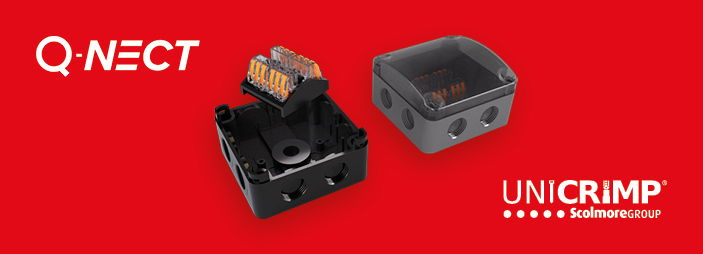 Semi-transparent lids for new Q-Nect IP junction boxes