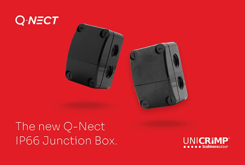 New compact Q-Nect IP junction boxes by Unicrimp