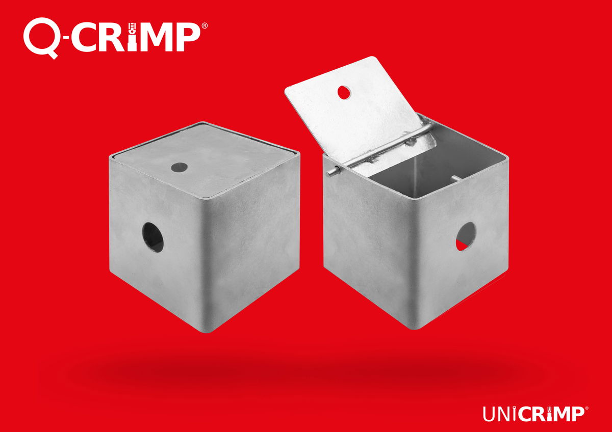 Unicrimp adds Galvanised Earthing Boxes to its Q-Crimp range