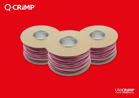 Unicrimp introduces Pink PVC Sleeving Reels