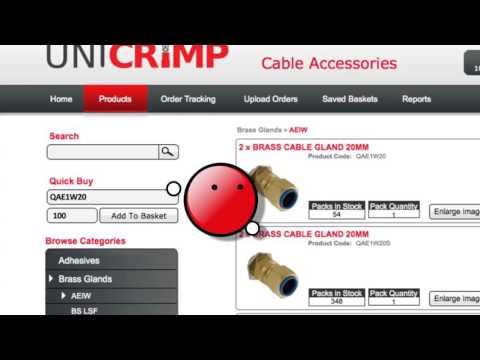 UniCrimp: Online Ordering Tutorial