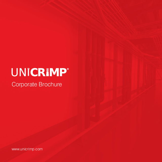 Introducing the Unicrimp corporate brochure - 2017