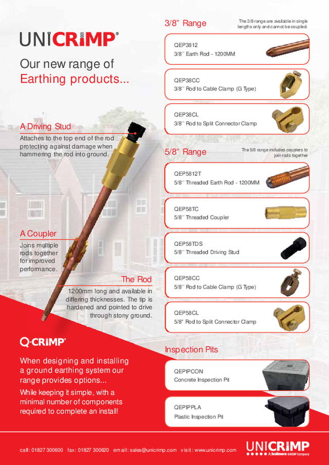 Our new range of Earthing products...