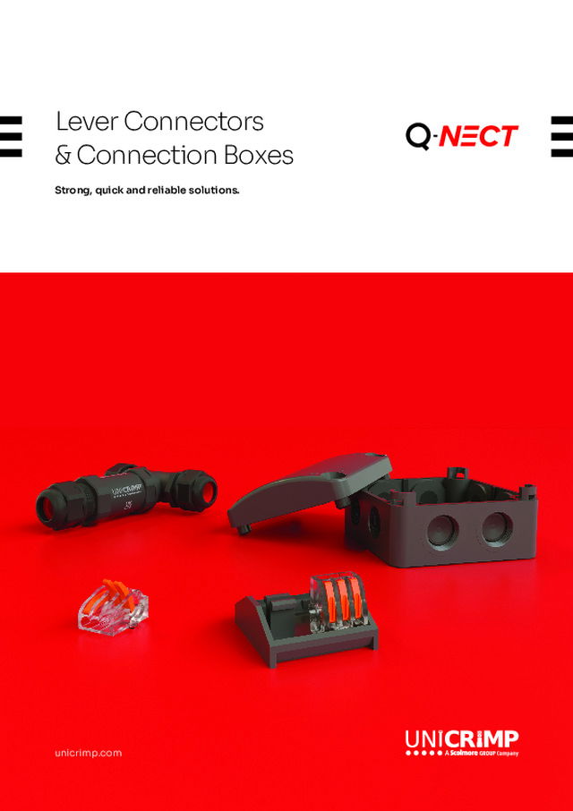 Q-Nect Lever Connectors  & Connection Boxes Brochure