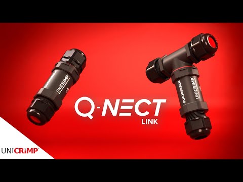 Unicrimp Q-NECT Link - IP68 'T' & Inline Connectors