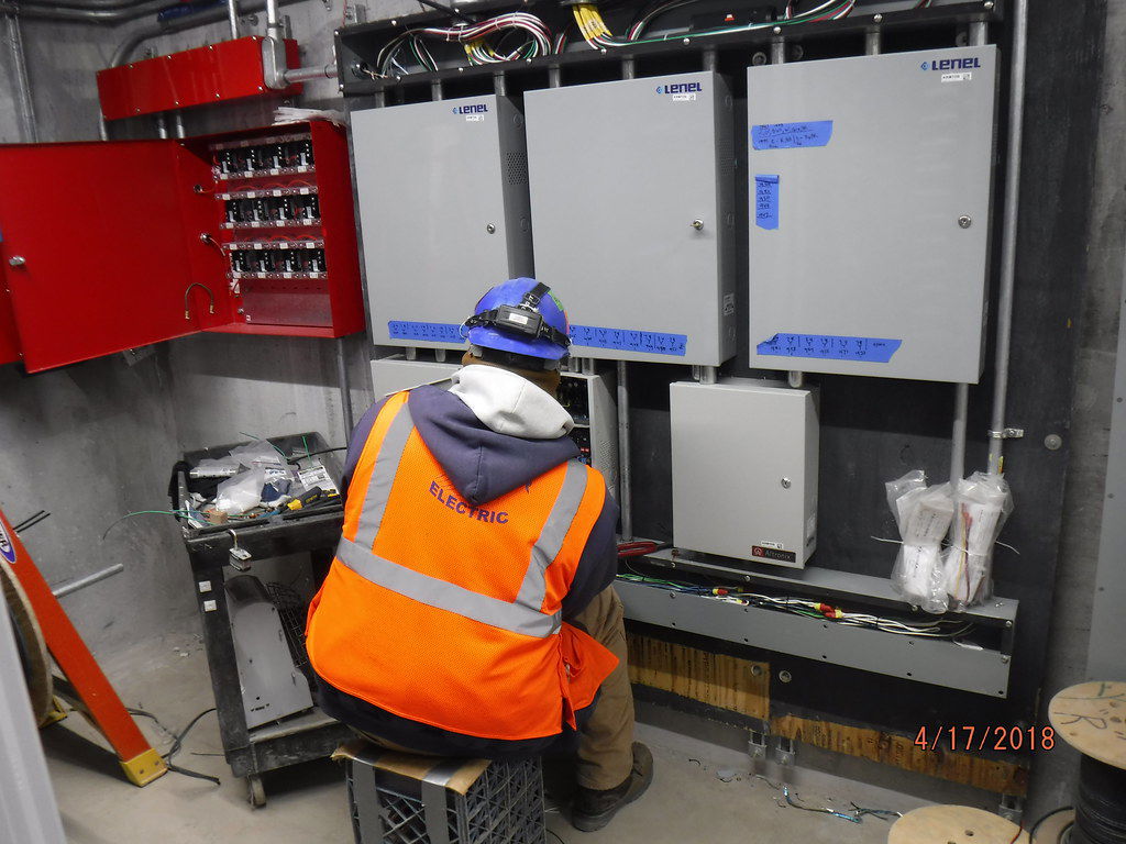 Fire alarm panel mains supply