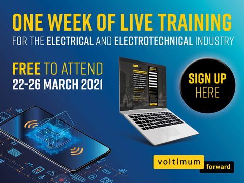 Voltimum Forward returns with more free live training for the electrical trade