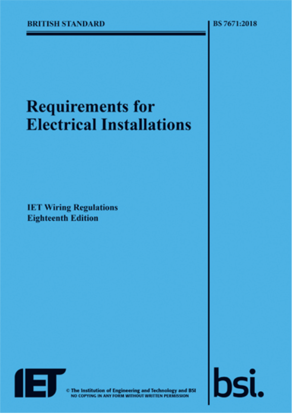 IET announces release of 18th Edition Amendment 2
