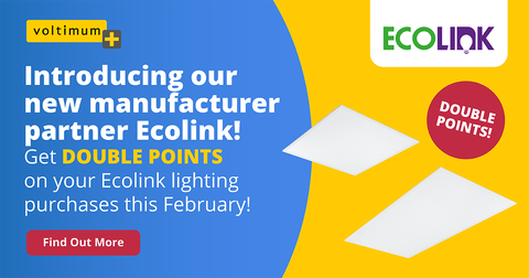It's points promotion time! Get double points on purchases of Ecolink products in February