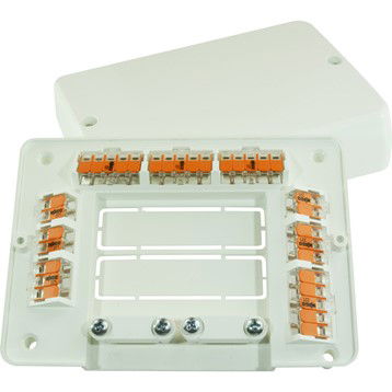 WAGO junction box – Simple, quick and safe connection of up to 60 conductors