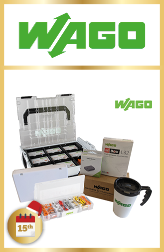 Day 15 of Festive Freebies! Find out what you could win today with WAGO