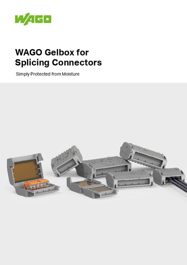 WAGO Gelbox for Splicing Connectors