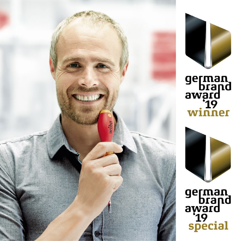Black Forest hand tool manufacturer Wiha has just been honoured with a German Brand Award 2019 not once but twice
