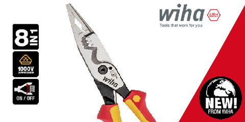New Wiha multifunctional pliers 8in1 electric
