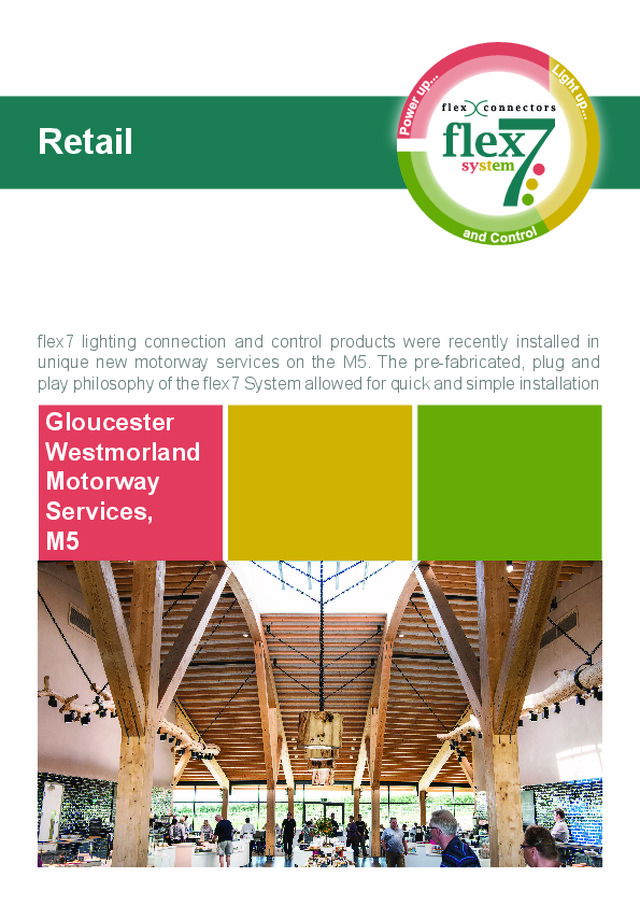 Gloucester Westmorland Motorway Services, M5- Flex Connectors - Case Study - 2016