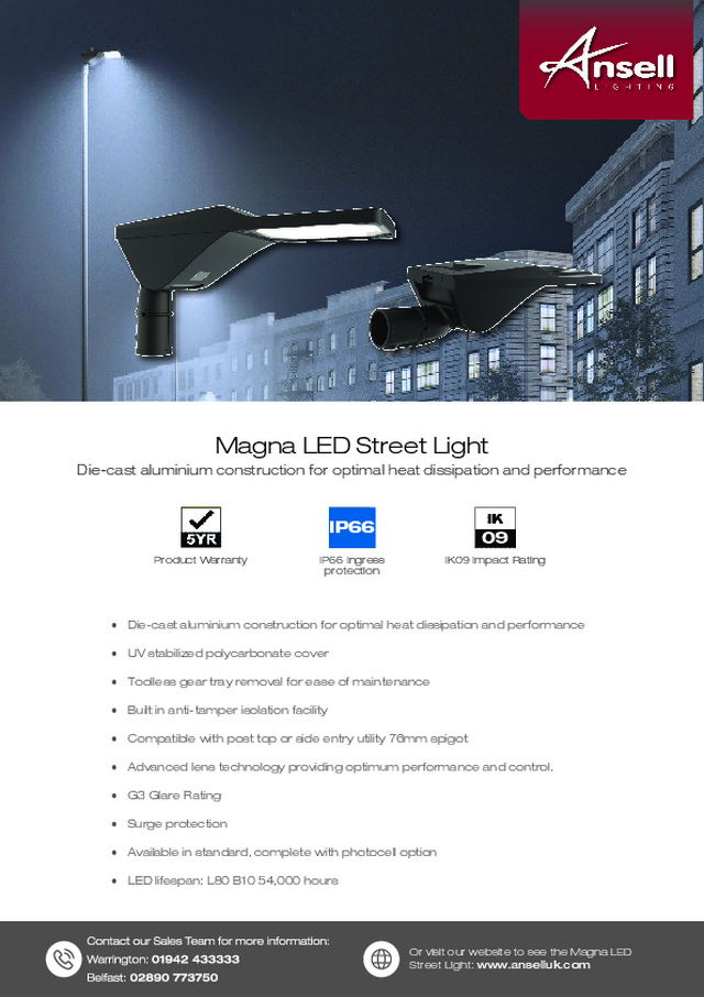 Magna LED Street Light