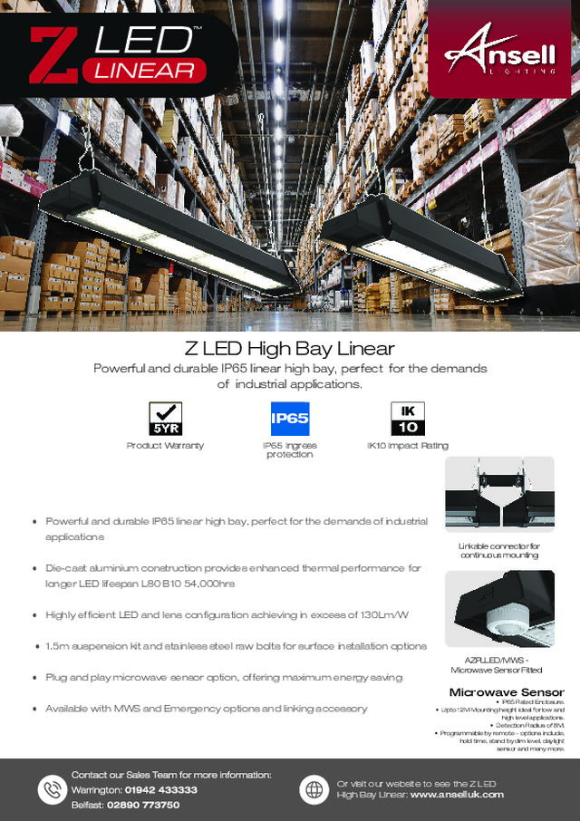 Z LED High Bay Linear