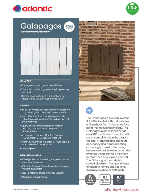Galapagos Technical Specification