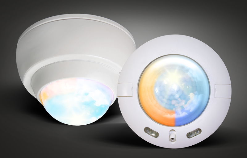 DALI occupancy detector with HCL function for biodynamic light