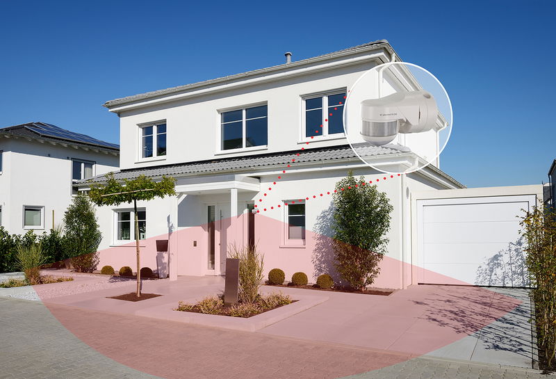 Suppression of sources of interference for motion detectors