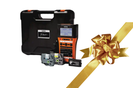 Win a PTE500WVP Electricians handheld label printer courtesy of Brother