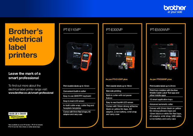 Brother’s electrical label printers