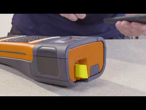 PT-E550W – Creating a compliant warning label using the app