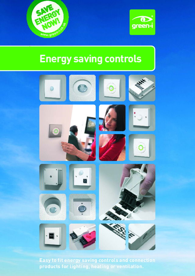 Green-i Energy Saving Controls – CP Electronics – Product Catalogue – 2017