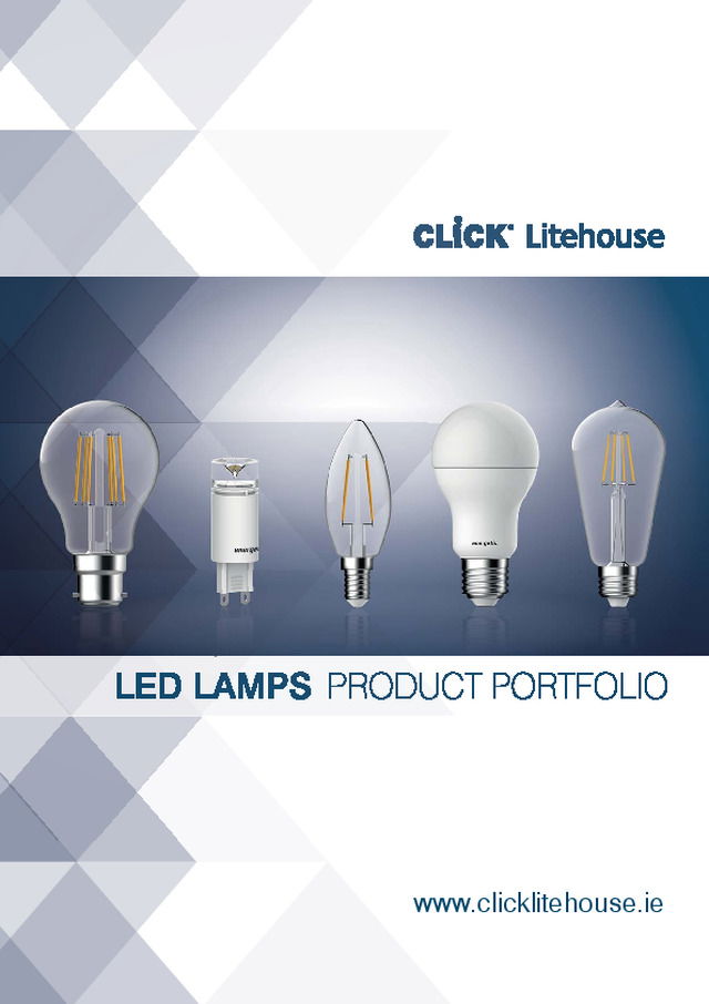 LED LAMPS PRODUCT PORTFOLIO - Click Smart
