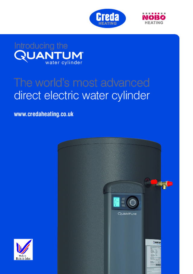 Creda Quantum Water Cylinders
