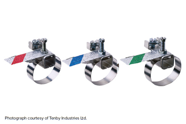 Clamps, earthing and bonding