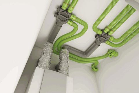 How to design a good ventilation system that complies with the new regulation for an existing building