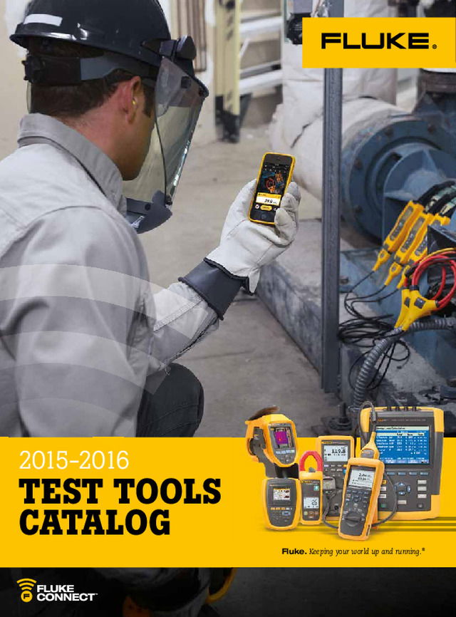 Fluke - Product Catalogue - 2016 - Test Tools