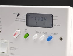 New security feature on Horstmann Electronic 7 immersion heater control