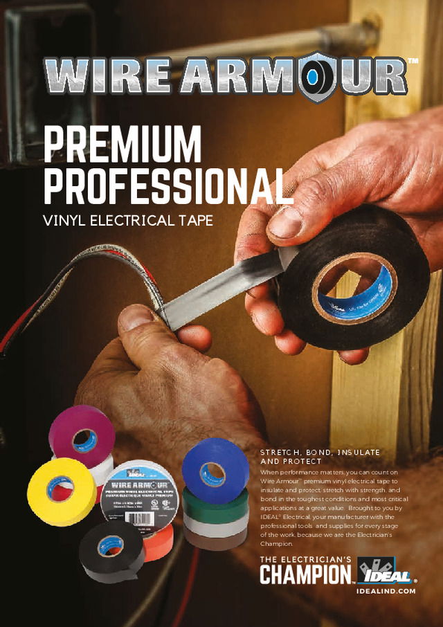 IDEAL Wire Armour Electrical Tape