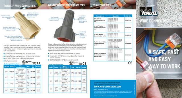 IDEAL Wire Connectors Flyer