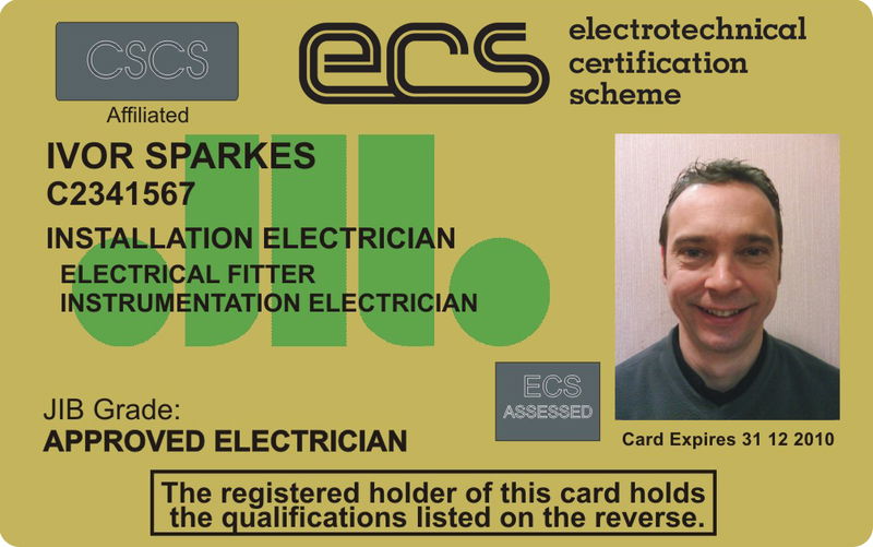Prove your green skills with the ECS card