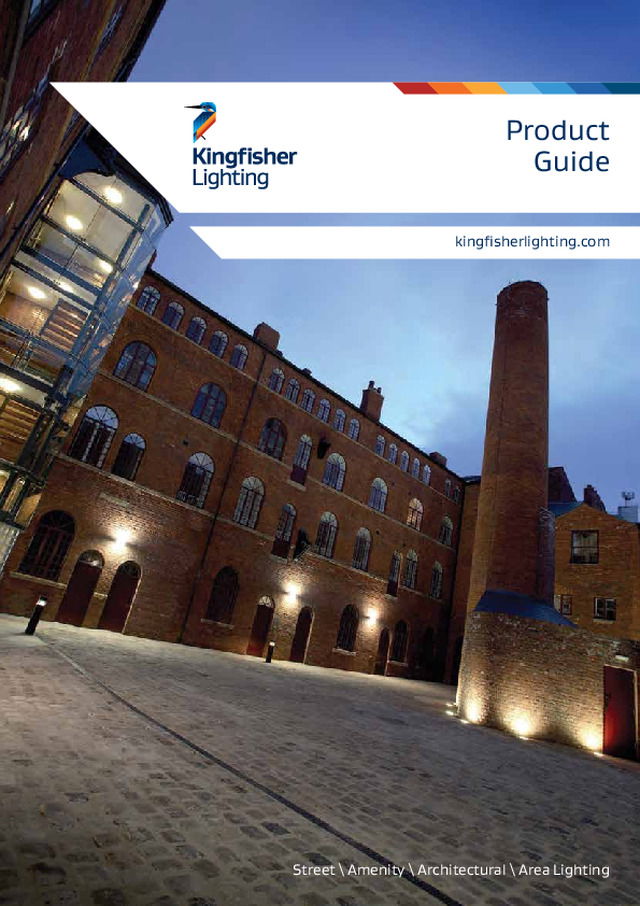 Product Guide - Kingfisher Lighting - 2017