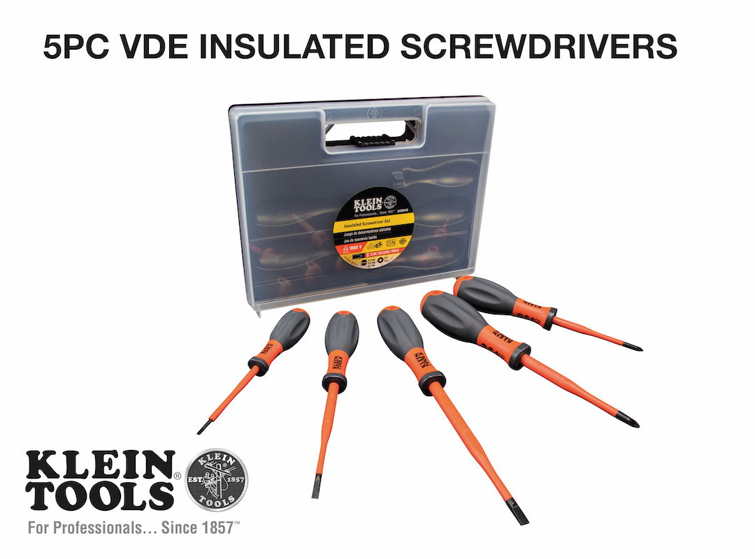 Klein Tools launches essential screwdriver set