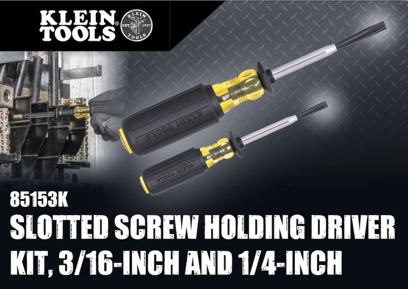 Mastering precision: introducing the Klein Tools 85153K Slotted Screw Holding Driver Kit to the UK