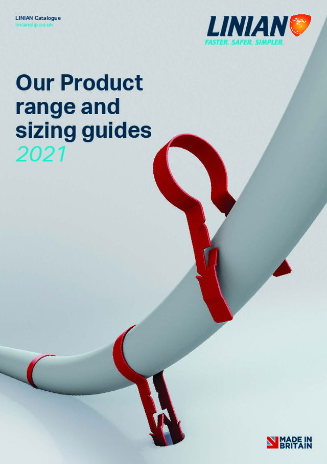 LINIAN: Our Product  range and  sizing guides 2021