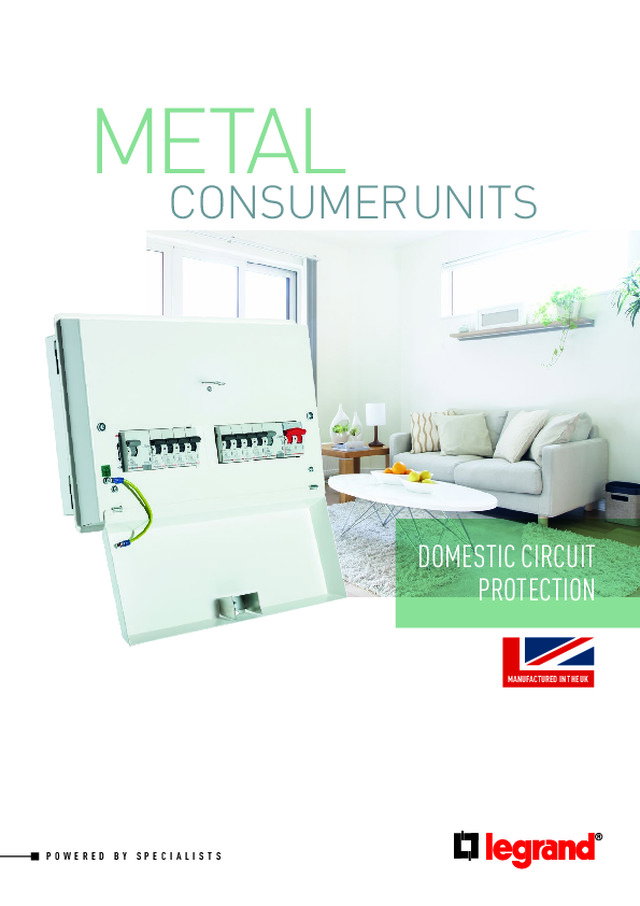 Legrand Metal Consumer Units