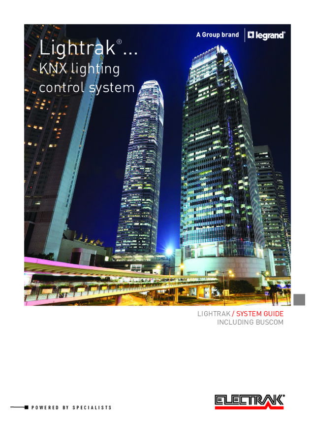 Lightrak KNX lighting control system
