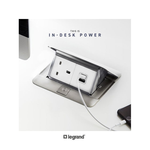 Legrand in-desk power