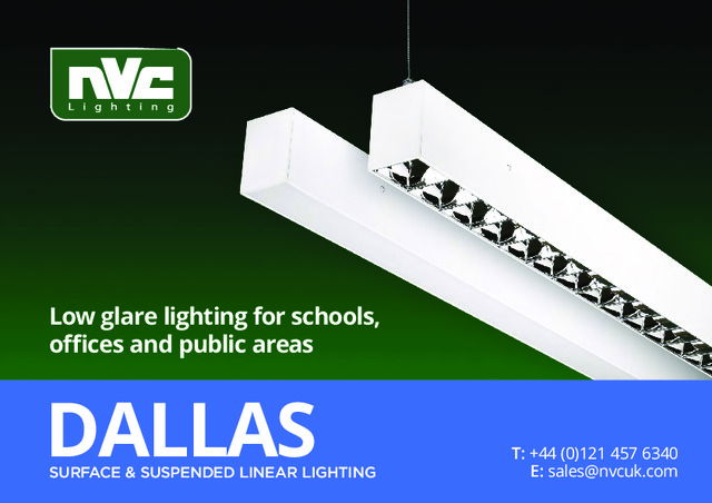 DALLAS surface and suspended linear lighting