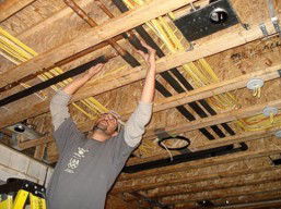 Q & A of the Day – PVC cable in conduit when passing through polyurethane insulation?