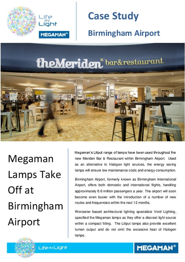 Megaman - Case Study - Birmingham Airport